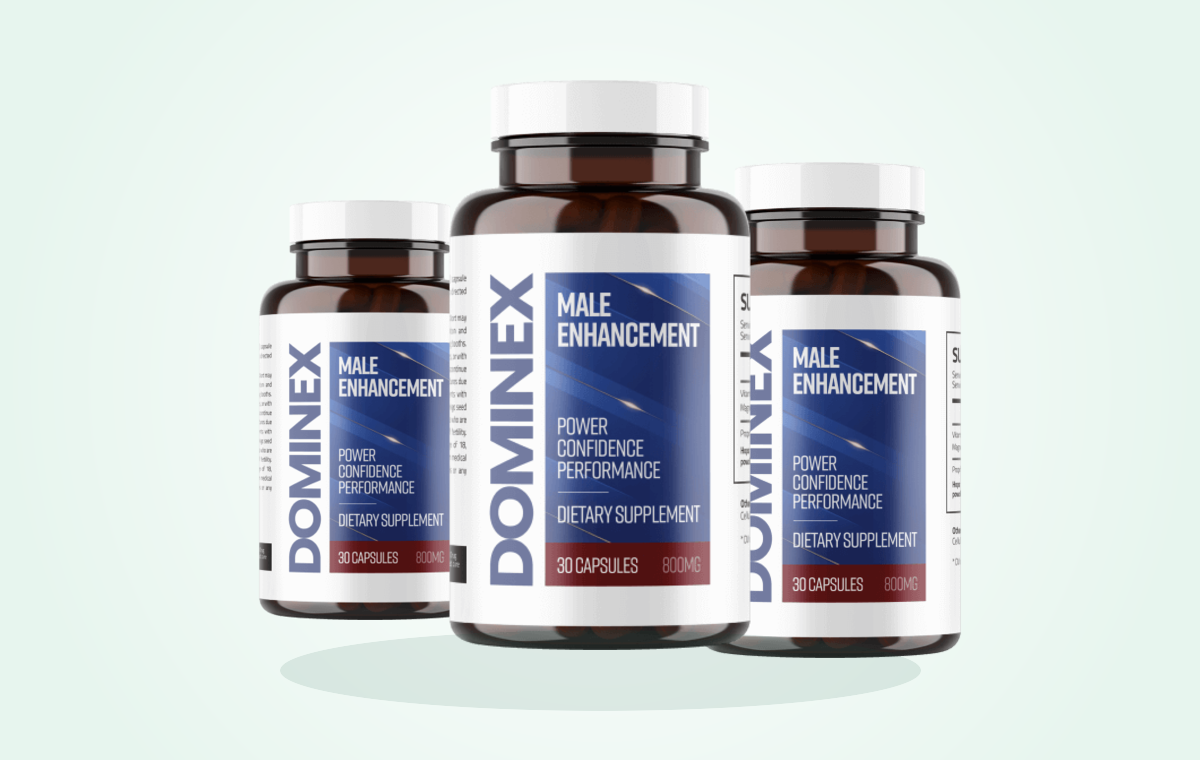 Dominex Male Enhancement Capsules bottle bundle